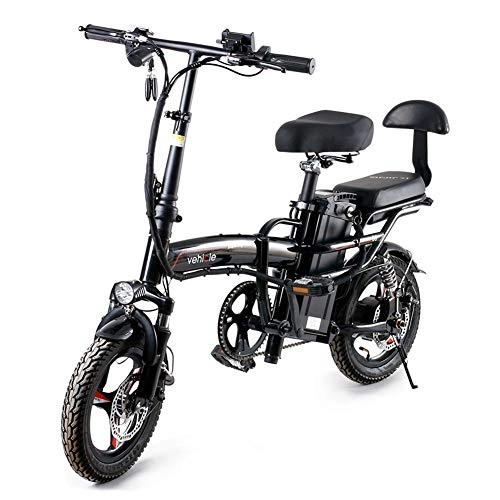Electric Bike : CYC Electric Bicycle Adult Mountain Bike 48v 22ah 400w Motor Max Speed 35km / h3-step Folding 3 Riding Modes Portable Bicycle for Sports Outdoor Cycling Travel Commuting