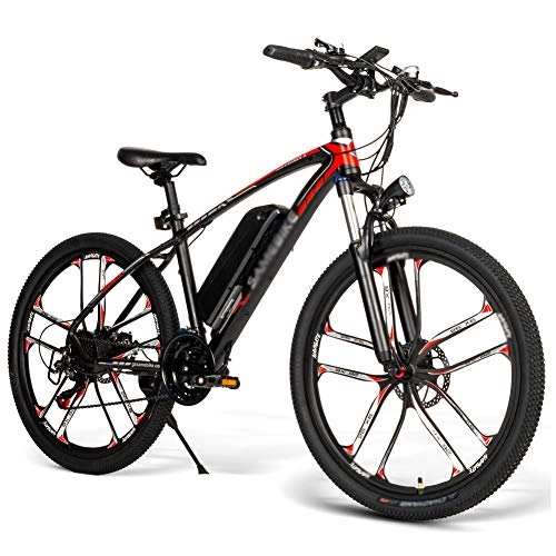 Electric Bike : DAHU 26 Inch Electric Bike Power Assist Electric Bicycle E-Bike 350W Motor Moped Bike Electric Mountain Bike Bicycle, A