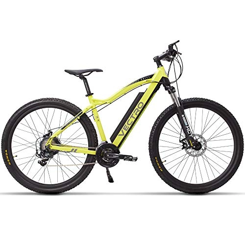 Electric Bike : DASLING Electric Mountain Bike Invisible Lithium Battery Boost Adult Travel Variable Speed Use 29 Inch Tires Voltage 36 / 48V Top Speed: 20Km / H-36V Yellow