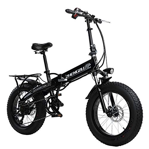 Electric Bike : DDZXM Electric Mountain Bike with Removable Large Capacity Lithium-Ion Battery (48V 350W), Electric Bike 7 Speed Gear And Three Working Modes