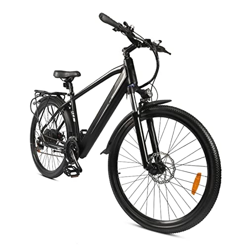 Electric Bike : E Bikes For Adults Electric 500W 24.8 Mph Mountain Electric Bike with Removable 48V10.5AH Lithium Battery 7 Speed Gears Commute Ebike for Female Male (Color : 48V 10.5Ah)