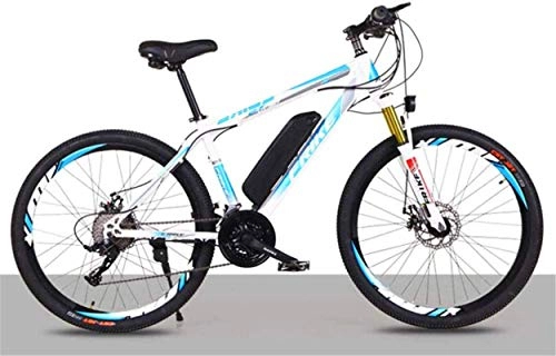 Electric Bike : Ebikes 26" All Terrain Shockproof Ebike, Electric Mountain Bike 250W Off-Road Bicycle for Adults, with 36V 10Ah Removable Lithium-Ion Battery Ebikes for Men And Women (Color : Natural) ZDWN