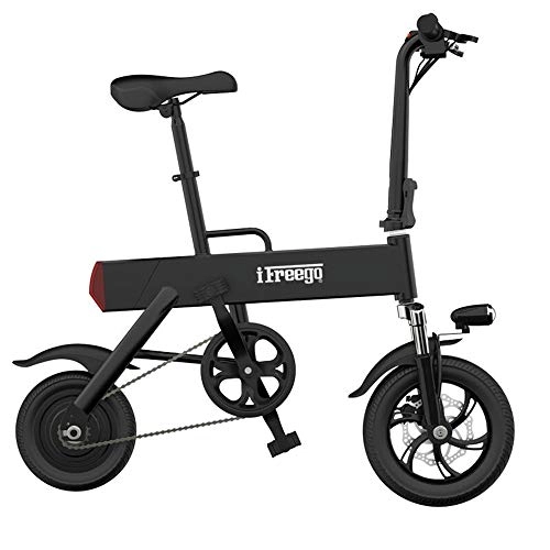 Electric Bike : Electric Bike 36V 350W 13Ah Mini Folding Ebike, 12" Wheels Portable Ebike with Pedal, 35km Range