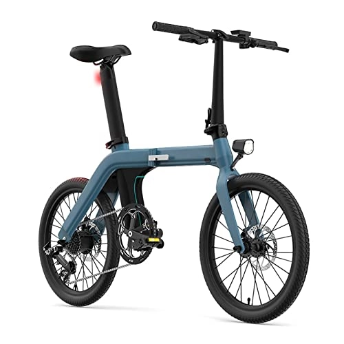Electric Bike : Electric bike Adult 250W Electric Bike Folding 20 Inch Electric Bicycle 36V 11.6Ah Removable Lithium Battery 7-Speed Gear Ebike 25km / H (Color : 36V 11.6AH)
