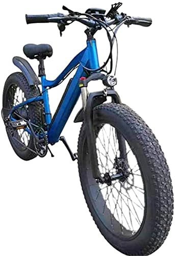Electric Bike : Electric Bike Electric Bicycle Wide Fat Tire Variable Speed Lithium Battery Snowmobile Mountain Outdoor Sports Aluminum Alloy Car