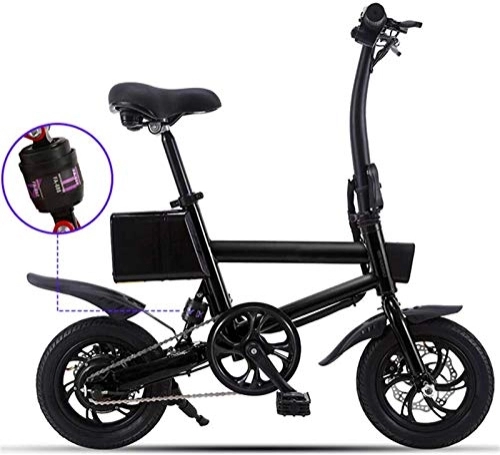 Electric Bike : Electric Bike, Electric Bikes for Adult Alloy Ebikes Bicycles All Terrain 12" 36v 240w 7.8ah Lithium-ion Battery Max Speed 25km / h 3 Riding Modes Max Load 120kg Mountain Ebike for Teens and Adults
