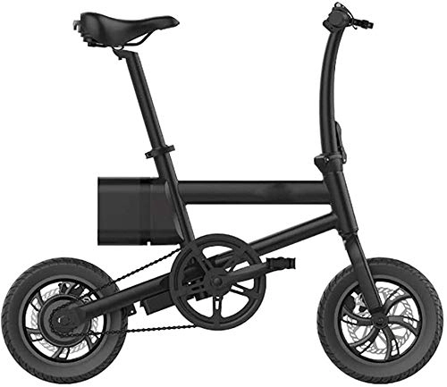 Electric Bike : Electric Bike Electric Mountain Bike 12" Foldaway, 36V / 6AH City Electric Bike, 250W Assisted Electric Bicycle Sport Mountain Bicycle with Removable Lithium Battery Three Working Modes Electric Bicycle