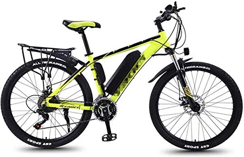 Electric Bike : Electric Bike Electric Mountain Bike 26'' Electric Mountain Bike for Adults, 30 Speed Gear MTB Ebikes And Three Working Modes, All Terrain Commute Fat Tire Ebike for Men Women Ladies Lithium Battery B