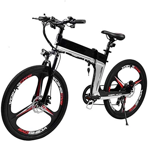 Electric Bike : Electric Bike Electric Mountain Bike 26'' Electric Mountain Bike Removable Large Capacity Lithium-ion Battery 48v 250w Electric Bike 21 Speed Gear Three Working Modes Max 120 Kg Lithium Battery Beach