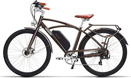 Electric Bike : Electric Bike Electric Mountain Bike Electric Snow Bike, 26" / 700CC Electric Trekking / Touring Bike, Retro Bicycle Electric Bicycle With 48V / 13Ah Removable Lithium-ion Battery, Dual Disc Brakes, Electric