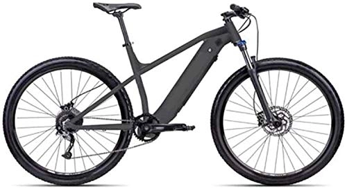 Electric Bike : Electric Bike Electric Mountain Bike Electric Snow Bike, 27.5 Inch Electric Boost Bikes, 48V 10A Double Disc Brake Bicycle IP54 Waterproof Rating Sports Outdoor Cycling Lithium Battery Beach Cruiser f