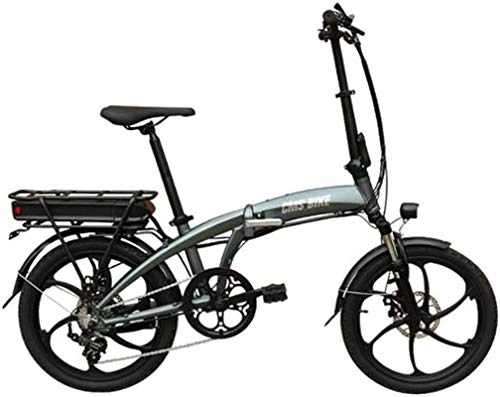 Electric Bike : Electric Bike Electric Mountain Bike Electric Snow Bike, Electric Bike 26 Inches Foldable Electric Bicycle Large Capacity Lithium-Ion Battery (48V 350W 10.4A) City Bicycle Max Speed 32 Km / H Load Capac