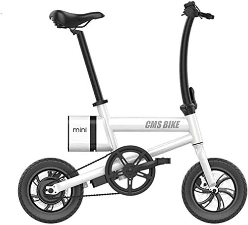 Electric Bike : Electric Bike Electric Mountain Bike Fast Electric Bikes for Adults 14 inch Flexible Folding Ebike 36V250W Brushless Motor and Dual Disc Mechanical Brakes Folding Electric Bike with Lithium Battery Po