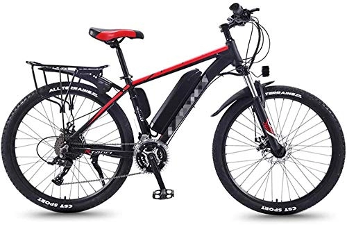 Electric Bike : Electric Bikes, 36V 350W Electric Bike for Adult, Mens Mountain Bicycle 26Inch Fat Tire E-Bike, Magnesium Alloy Ebikes Bicycles All Terrain, with 3 Riding Modes, for Outdoor Cycling Travel , E-Bike