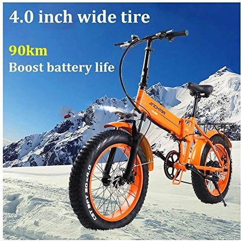 Electric Bike : Electric Bikes, Adult Electric Bikes Mens Mountain Fat Tire Bike Aluminum Alloy E-Bikes Bicycles All Terrain 20" 48V 350W Lithium-Ion Battery Bicycle Ebike for Outdoor Cycling Travel Work Out , E-Bike