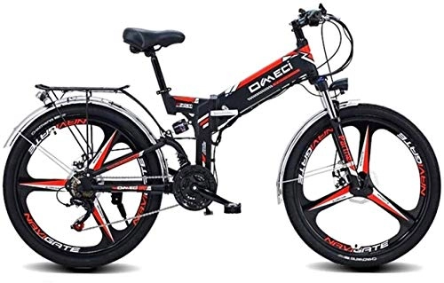 Electric Bike : Electric Bikes for Adult Fast Electric Bikes for Adults 26" Electric Mountain Bike, Adult Electric Bicycle / Commute Ebike with 300W Motor, 48V 10Ah Battery, Professional 21 Speed Transmission Gears Ebi
