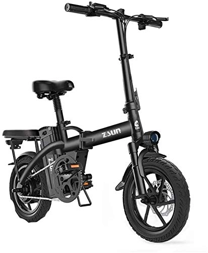 Electric Bike : Electric Ebikes Fast Electric Bikes for Adults Electric Bike for Adults 48V Urban Commuter Folding E-bike Folding Electric Bicycle Max Speed 25 Km / h Load Capacity 150 Kg