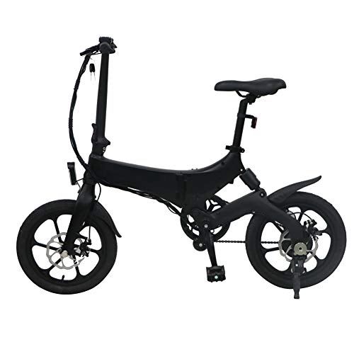 Electric Bike : Electric Folding Bicycle, Adjustable Portable Bike, Quick Shift Sturdy for Outdoor Mountain Cycling, 150Kg Max Load