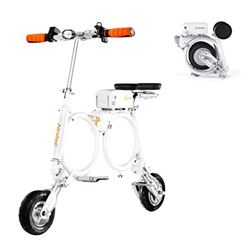 Electric Bike : Electric Scooter Adults, Compact Folding E-Bike Max Speed 30Km / H with Carrying Bag for Adults Frame Great for City Riding And Commuting, 12.5Kg