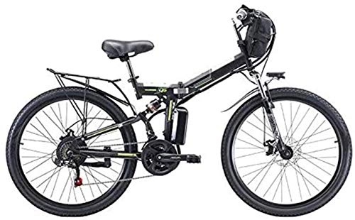 Electric Bike : Fangfang Electric Bikes, 24 / 26" 350 / 500W Electric Bicycle Sporting 21 Speed Gear Ebike Brushless Gear Motor with Removable Waterproof Large Capacity 48V Lithium Battery And Battery Charger, E-Bike