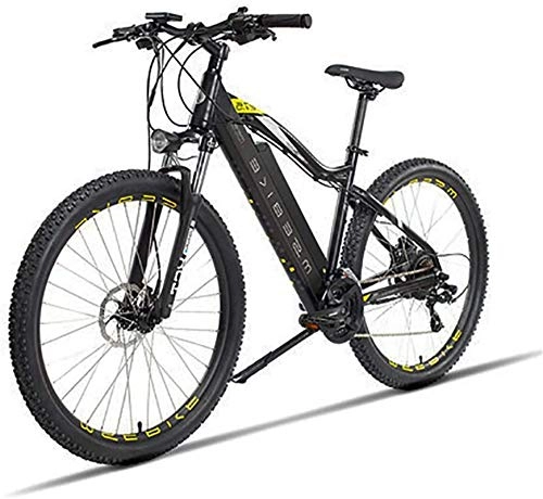 Electric Bike : Fangfang Electric Bikes, 27.5 Inch 48V Mountain Electric Bikes for Adult 400W Urban Commuting Electric Bicycle Removable Lithium Battery, 21-Speed Gear Shifts, E-Bike