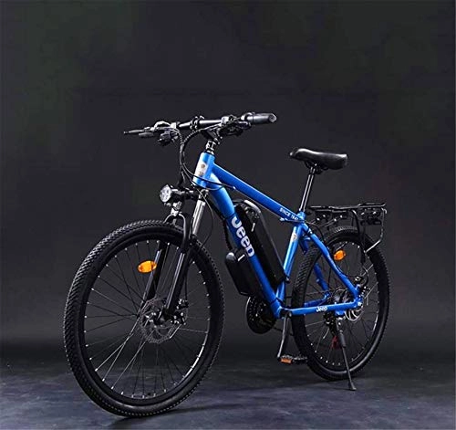 Electric Bike : Fangfang Electric Bikes, Adult 26 Inch Electric Mountain Bike, 36V Lithium Battery Aluminum Alloy Electric Bicycle, LCD Display Anti-Theft Device, E-Bike (Color : C, Size : 8AH)
