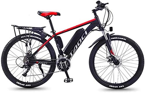 Electric Bike : Fangfang Electric Bikes, Electric Mountain Bike 26" 30 Speed Ebikes for Adults, 350W 13Ah Large Capacity Lithium-Ion Battery Commute E-Bicycle MTB for Men, E-Bike