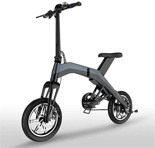 Electric Bike : FEE-ZC Universal Adults Folding Electric Mountain Bike Portable Bicycle Speed Up To 25 KM / h EBike Pedal Assist With Throttle