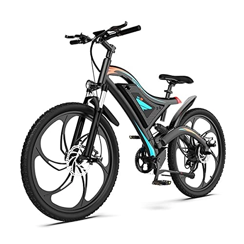 Electric Bike : FMOPQ Electric Bike 500W Electric Mountain Bike 48V 15AH Removable Lithium Battery 26 ''4 Inch Electric BikePowerful for Cycling Enthusiasts