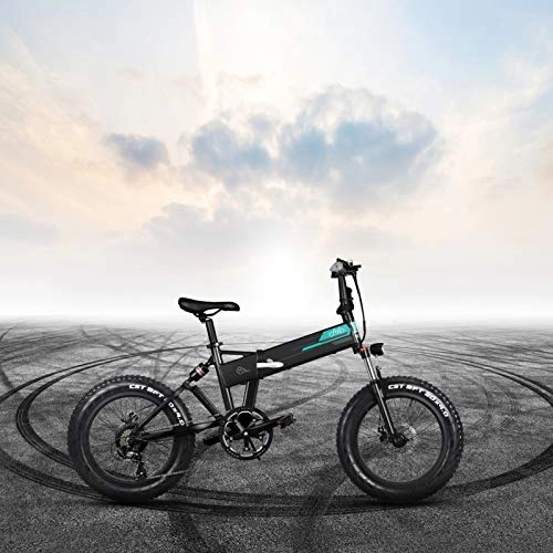 Electric Bike : Folding Electric Bike 250W Motor 3 Mode LCD Display Thick Tires EBike Bicycle with Mudguard for Outdoor Adults Commuters (Freestyle)