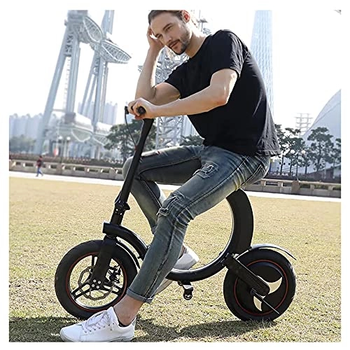 Electric Bike : Folding Electric Bike For Adults, 14" Electric Bicycle, 7.8Ah Battery, 450W Motor, For Mens Outdoor Cycling Travel Work Out
