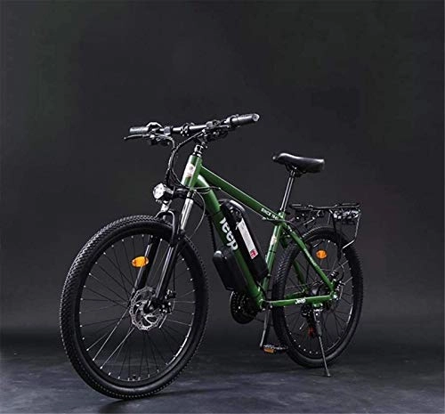 Electric Bike : GMZTT Unisex Bicycle Adult 26 Inch Electric Mountain Bicycle, 36V Lithium Battery Aluminum Alloy Electric Bicycle, LCD Display Anti-Theft Device 27 speed (Color : D, Size : 8AH)