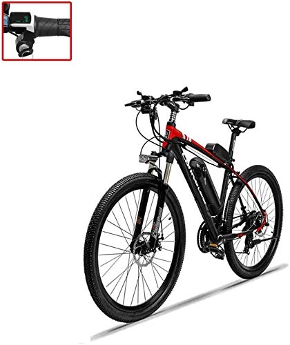 Electric Bike : GMZTT Unisex Bicycle Adult 26 Inch Electric Mountain Bicycle, 36V10.4 Lithium Battery Aluminum Alloy Electric Assisted Bicycle (Color : B)