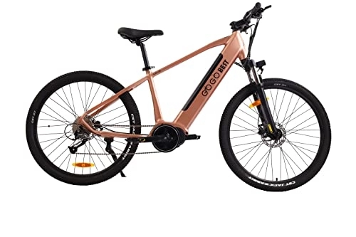 Electric Bike : GOGOBEST GM26 Electric City Mid-Motor Bicycle (Gold)