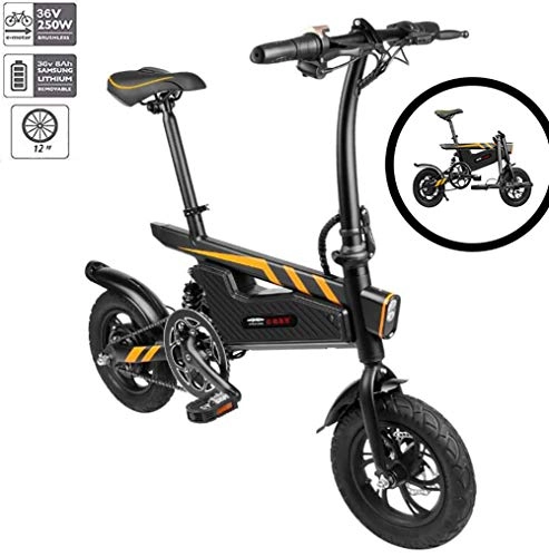 Electric Bike : GUOJIN City Electric Bicycle Bike, Electric Commute Bicycle Ebike with 250W Motor and 36V 6Ah Lithium Battery, Three Modes (up to 25 km / h)