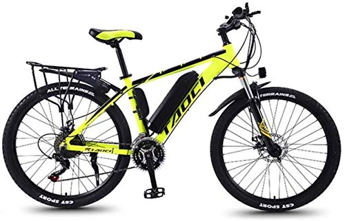 Electric Bike : High-speed 26" Electric Bike for Adult, 350W Mountain Ebikes Large Capacity Lithium-Ion Battery (36V 10Ah), LCD Meter, Professional 27 Speeds E-Bicycle MTB for Men And Women - 3 Working Modes