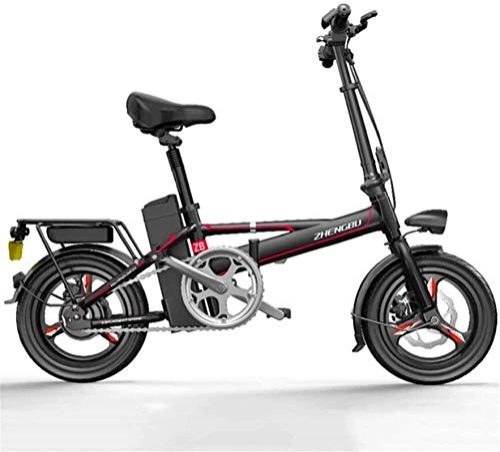 Electric Bike : High-speed Fast Electric Bikes for Adults Folding Lightweight Electric Bike 400W High Performance Rear Drive Motor Power Assist Aluminum Electric Bicycle Max Speed up to 20 Mph