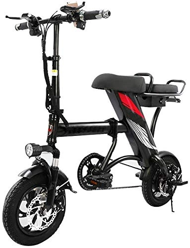 Electric Bike : HJTLK Folding Electric Bicycle / E-Bike / Scooter 400W Ebike with 100 KM Range, 25km / h max speed, 150kg payload for People Need Mobility Assistance and Travel