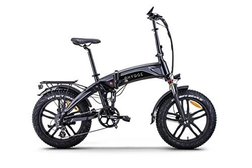Electric Bike : Hygge e-bikes Vester Pro, Black / Grey