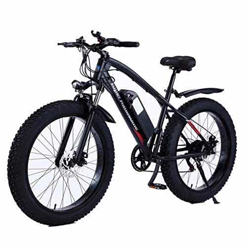 Electric Bike : KXY Electric Bike, Electric Mountain Bicycle, Adult Sports Bike, 7 Shifts, 48V 10Ah Removable Li Battery, Max Speed 25 km / h, Max Load 200kg, Free Tool Kit(Local Delivery)