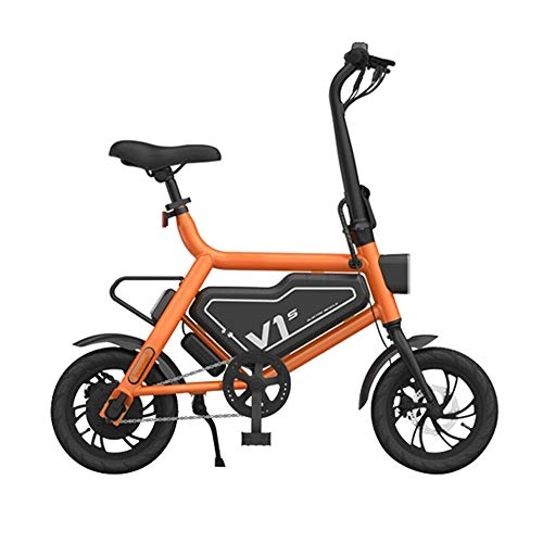 Electric Bike : L.B Folding Electric Bicycle Lithium Battery Ultra Light Portable Mini Force Generation Driving Travel Battery Car Power Life Greater Than 60KM36V