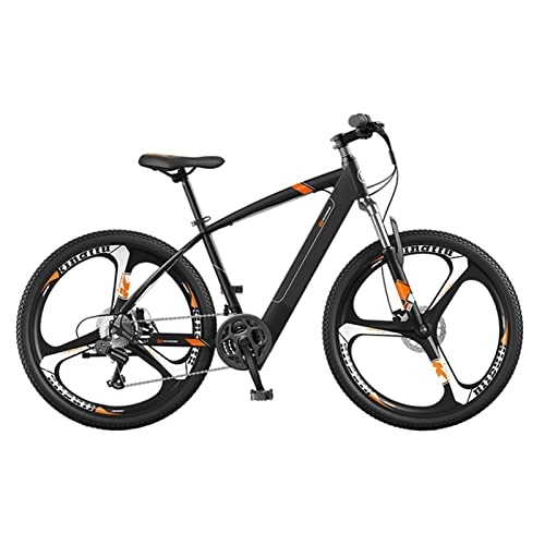 Electric Bike : LDGS ebike Electric Bike for Adults 250W Motor 26 Inch Tire Electric Mountain Bicycle 21 Speed 36V 13Ah Removable Lithium Battery E-Bike (Color : Black, Number of speeds : 21)