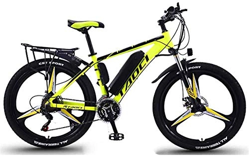 Electric Bike : Leifeng Tower High-speed 26" Electric Bikes for Adults, 8AH, 10AH, 13AH Removable Lithium-Ion Battery Bicycle Ebike, 27 Speed Shifter Mountain Ebike for Outdoor Cycling Travel Work Out