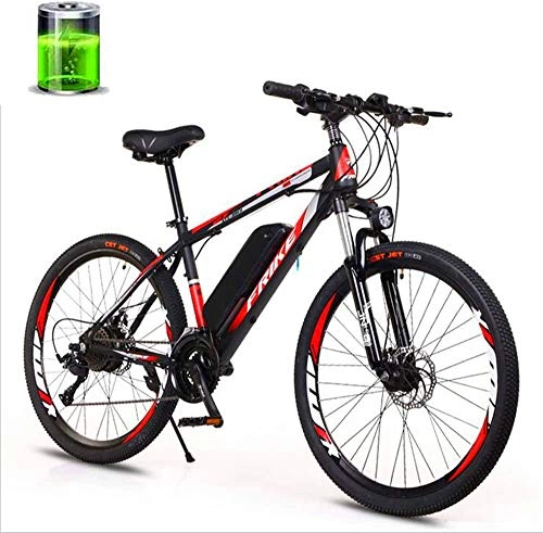 Electric Bike : Leifeng Tower High-speed Adult Electric Mountain Bike, 26-Inch 27-Speed City Bike, 10AH Lithium Battery 36V250W Motor, Endurance 50 Kilometers, Hard Tail Electric Bike