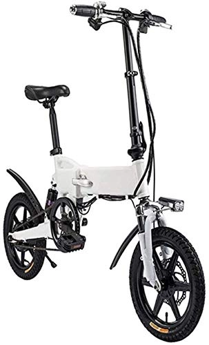 Electric Bike : Leifeng Tower High-speed Electric Bicycle 14 Inch Aluminum Electric Bicycle with Pedal for Adults And Teens, 16" Electric Bike with 36V / 5.2AH Lithium-Ion Battery, Maximum Load 120Kg