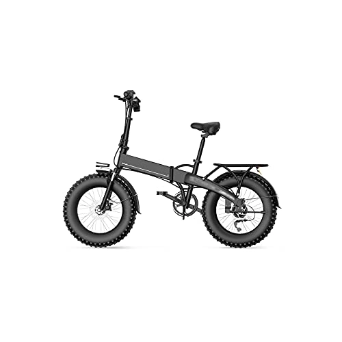 Electric Bike : Liangsujian Electric Bike Foldable 20 Inch Snowbike Beach Cycling Electric Bicycle E Dirt Bike for Man / women