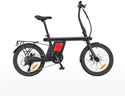 Electric Bike : LIXBB YANGHAO- Adult Mountain Electric Bike, 250W 36V Lithium Battery, Aerospace Aluminum Alloy 6 Speed Electric Bicycle 20 inch Wheels, B OUZDZXC-9 (Color : A)
