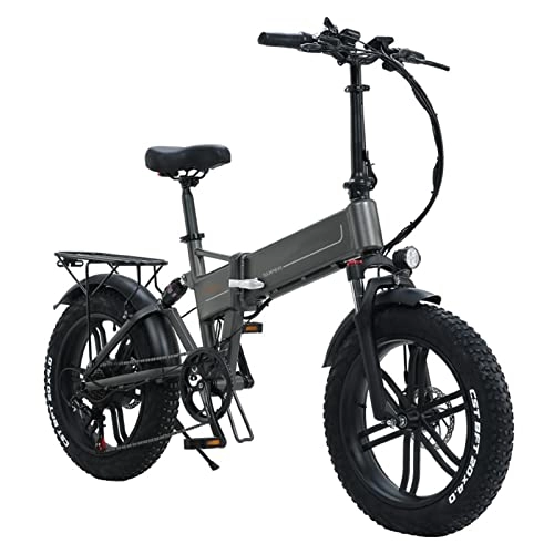 Electric Bike : LYUN 800W Electric Bike for Adults Foldable 20 Inch 4.0 Fat Tire 48V 12.8Ah Lithium Battery Electric Bicycle
