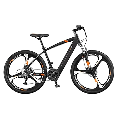 Electric Bike : LYUN Electric Bike for Adults 250W Motor 26 Inch Tire Electric Mountain Bicycle 21 Speed 36V 13Ah Removable Lithium Battery E-Bike (Color : Black, Number of speeds : 21)