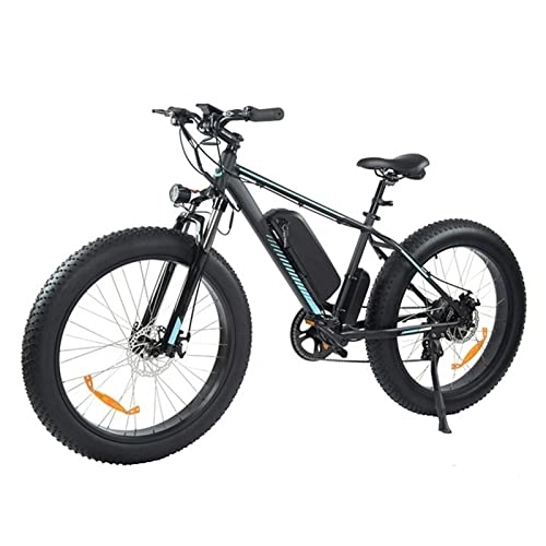 Electric Bike : LYUN Electric Bike for Adults 48V 750W 26 Inch Fat Tire Mountain Electric Bicycle Snow Beach Mountain Ebike Throttle & Pedal Assist Ebike
